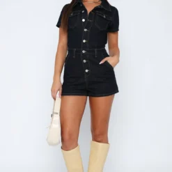 Made For Her Playsuit Indigo Wash -Cheap Vog Unique Store 29.05.2321819