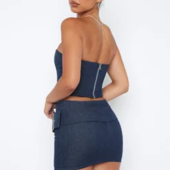 Not Like The Movies Bustier Blue -Cheap Vog Unique Store 29.12.221214 scaled