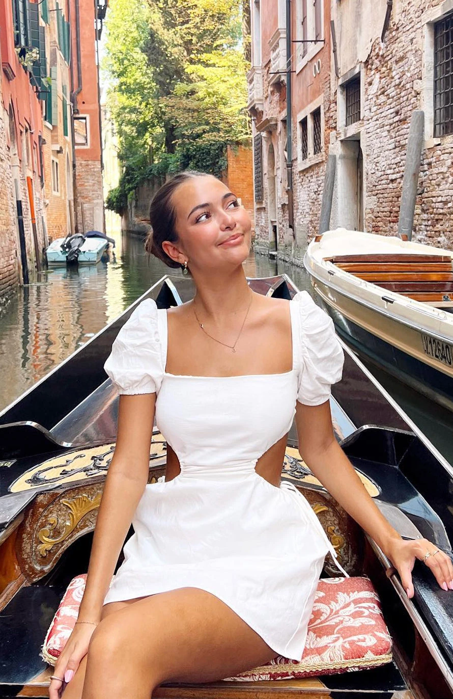 Different Girl Mini Dress White 8 Different Girl Mini Dress White - Image 8