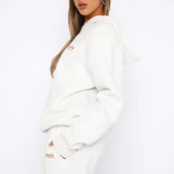 Sports Academy Oversized Hoodie Grey Marle -Cheap Vog Unique Store 30.06.2336995