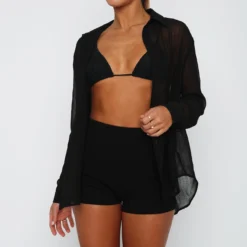 Forget About Me Long Sleeve Shirt Black -Cheap Vog Unique Store 30.3.2314770