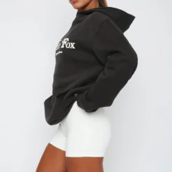 Twin Flame Oversized Hoodie Charcoal -Cheap Vog Unique Store 30.3.2315062