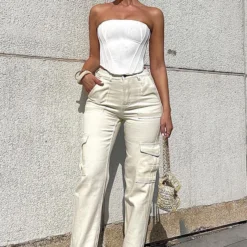 Keep On Moving Pants Cream