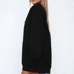 Situationship Oversized Sweater Black -Cheap Vog Unique Store 31.05.2322790