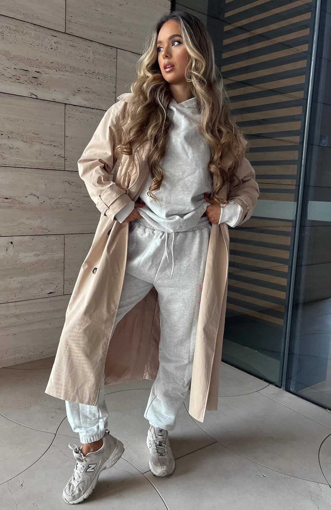 Feeling Fine Trench Coat Beige 6 Feeling Fine Trench Coat Beige - Image 6