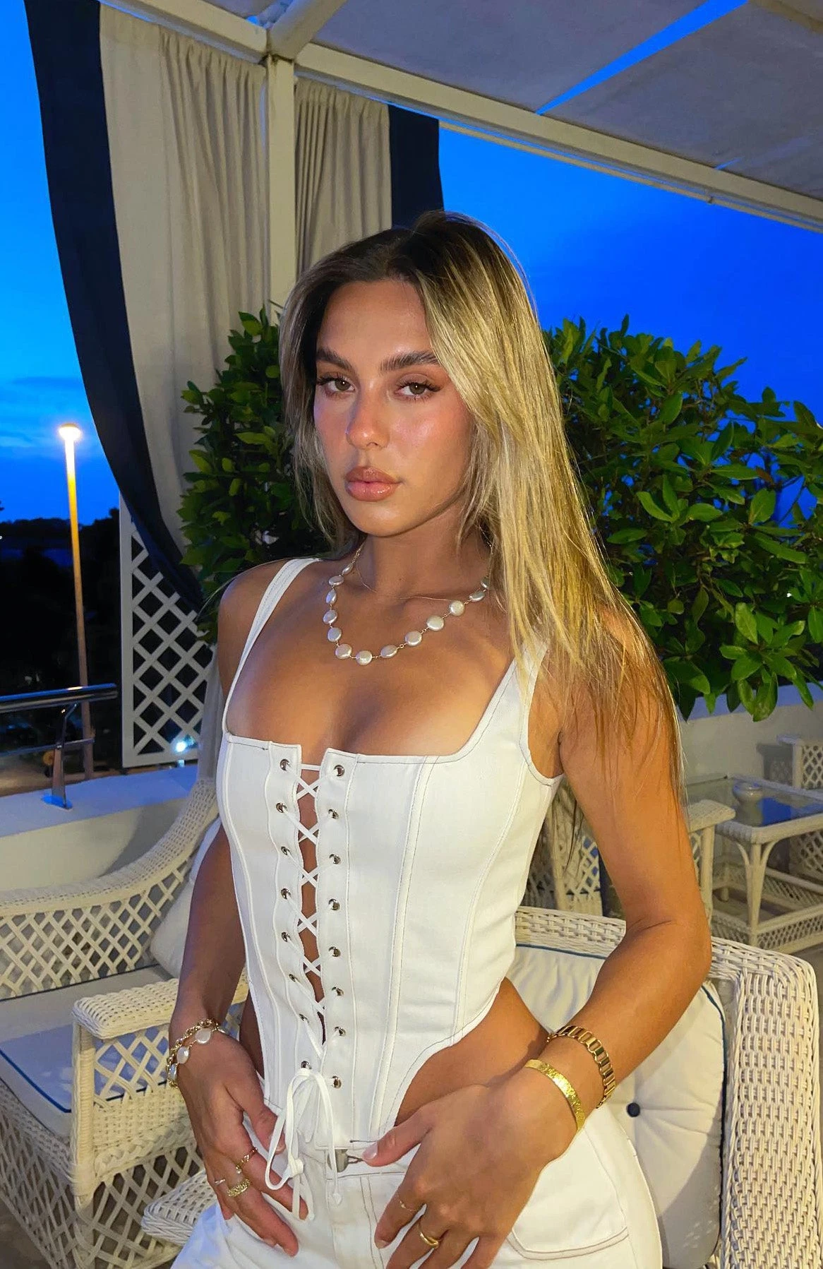 Good News Bustier Off White 6 Good News Bustier Off White - Image 6