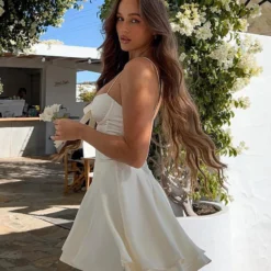 Stay Together Mini Dress Cream -Cheap Vog Unique Store 351026471 3625409817693151 6946644001335250512 n