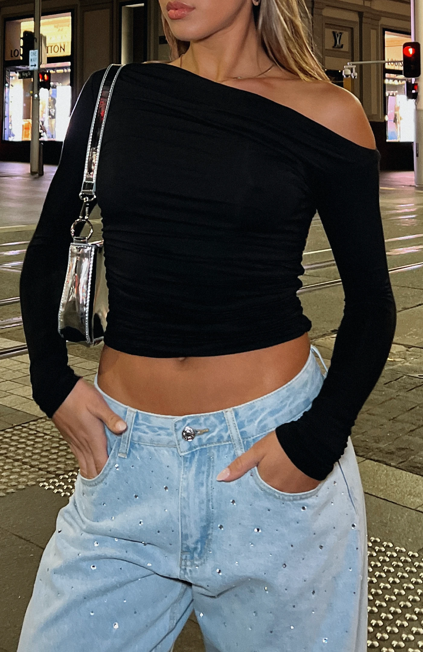 Best Of Luck Long Sleeve Top Black 1 Best Of Luck Long Sleeve Top Black