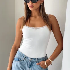 Under The Influence Bodysuit White -Cheap Vog Unique Store 5ADCA5AF 7AB6 4329 85CF 32FB25EB3963 scaled