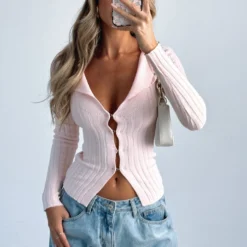 Changes Long Sleeve Knit Top Baby Pink 9 Changes Long Sleeve Knit Top Baby Pink -Cheap Vog Unique Store 5D95B8E2 E269 4772 B857 E313688325FD scaled