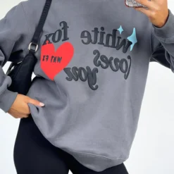 It's True Oversized Sweater Volcanic -Cheap Vog Unique Store 83FA7960 E2F8 4920 A06B FC839D899B87