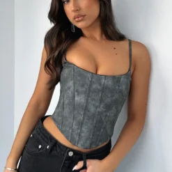 Wonderwall Bustier Charcoal