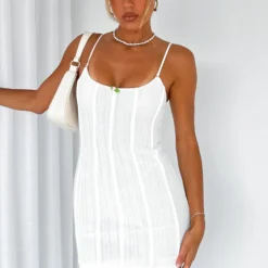 Ain't Safe Mini Dress White -Cheap Vog Unique Store AINT SAFE MINI DRESS 28.02.23 001