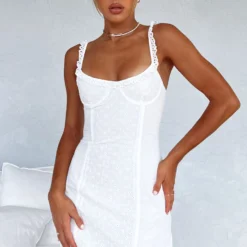 A Sweeter Place Mini Dress White