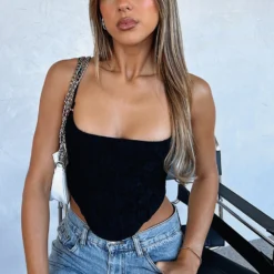 Out Of Luck Lace Bustier Black -Cheap Vog Unique Store B1923F46 0A01 49B4 8FBC E9D875340804 scaled