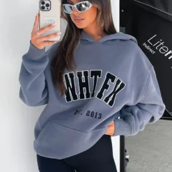 Give It Away Oversized Hoodie Charcoal -Cheap Vog Unique Store GIVE IT AWAY SWEAT 07.03.23 002