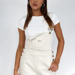 Hard To Keep Up Overalls Cream -Cheap Vog Unique Store HARD TO KEEP UP OVERAALS 02 08 23 06 scaled