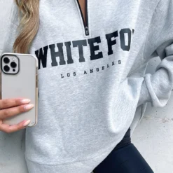 High Standard Zip Front Sweater Grey Marle -Cheap Vog Unique Store HIGH STANDARD ZIP FRONT SWEATER 11.05.21 09 scaled