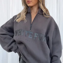 High Standard Zip Front Sweater Shadow -Cheap Vog Unique Store HIGH STANDARD ZIP FRONT SWEATER SHADOW 18.05.21 01 scaled