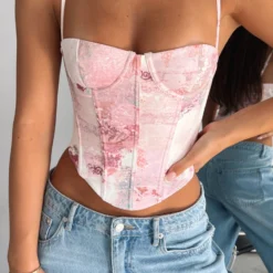 In The Morning Bustier Primrose Pink