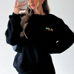 Stand Your Ground Oversized Sweater Black -Cheap Vog Unique Store IMG 4839