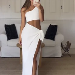 Dream Girl Maxi Dress White -Cheap Vog Unique Store IMG 7237