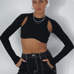 Inside Scoop Bolero Black