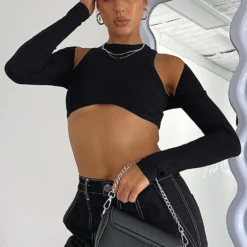 Inside Scoop Bolero Black -Cheap Vog Unique Store INSIDE SCOOP12.07.22 05