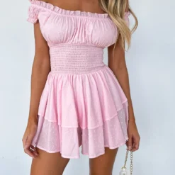 Know What I Want Playsuit Baby Pink -Cheap Vog Unique Store KNOW WHAT I WANT PLAYSUIT 13.05.23 04