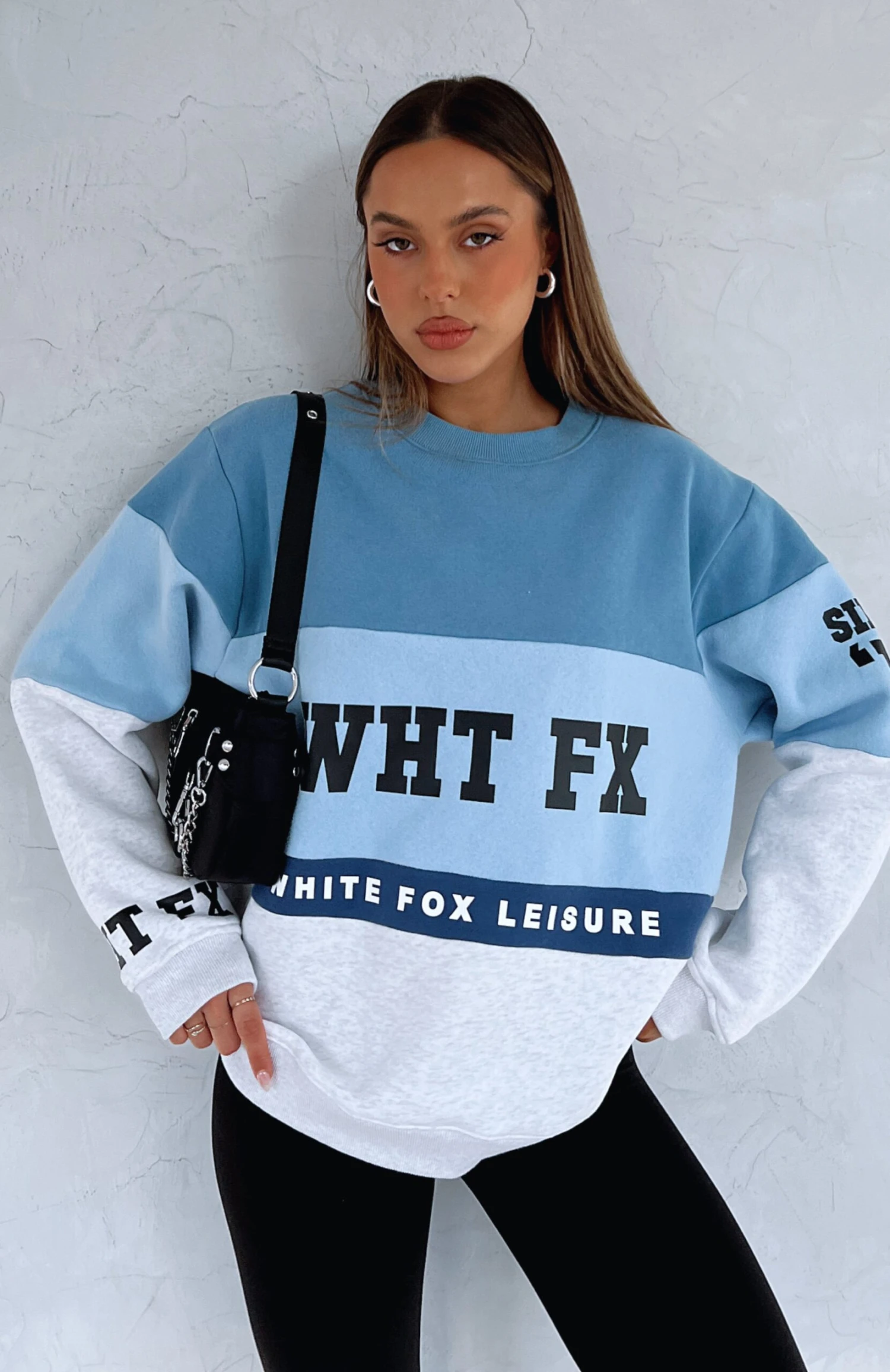 Latest And Greatest Oversized Sweater Dusty Blue 1 Latest And Greatest Oversized Sweater Dusty Blue