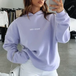 Leisure Series Oversized Hoodie Lavender -Cheap Vog Unique Store LEISURE SERIES OVERSIZED HOODIE 10 11 22 06