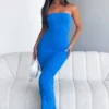 Love You For Life Maxi Dress Blue