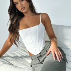 Nothing New Bustier White