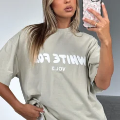 Offstage Oversized Tee Moss 9 Offstage Oversized Tee Moss -Cheap Vog Unique Store OFFSTAGE TEE050123 03 scaled