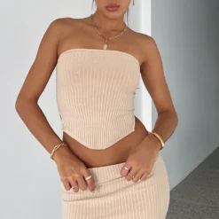 Fair And Square Knitted Bustier Oatmeal -Cheap Vog Unique Store SLOW JAMS KNITTED MINI SKIRT FAIR AND SQUARE KNITTED BUSTIER 10.05.22 02 ff13fbbf 5aef 4d09 874d 3e91b05f0422