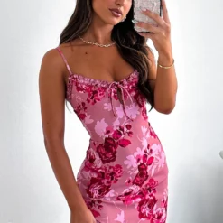 That One Friend Mini Dress Raspberry Bliss -Cheap Vog Unique Store THAT ONE FRIEND DRESS 02.05.23 01