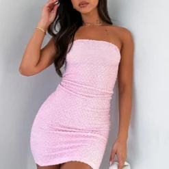 Time To Leave Mini Dress Pink -Cheap Vog Unique Store TIME TO LEAVE DRESS 05.05.23 02