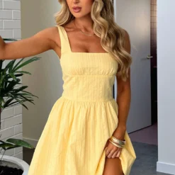 Trending Now Mini Dress Buttercup -Cheap Vog Unique Store TRENDING NOW MINI DRESS 25 05 23 05