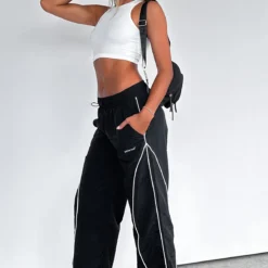 Unphased Track Pants Black