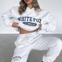 Varsity Vibe Hoodie Grey Marle -Cheap Vog Unique Store VARSITY VIBE HOODIE VARSITY VIBE SWEATPANTS 050522 09 scaled