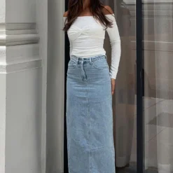 Those Eyes Long Sleeve Top White