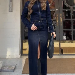 Wherever We Go Denim Jacket Dark Wash -Cheap Vog Unique Store lauren 7de989c4 aa4e 4d0a 8fb5 278c1ecce22b